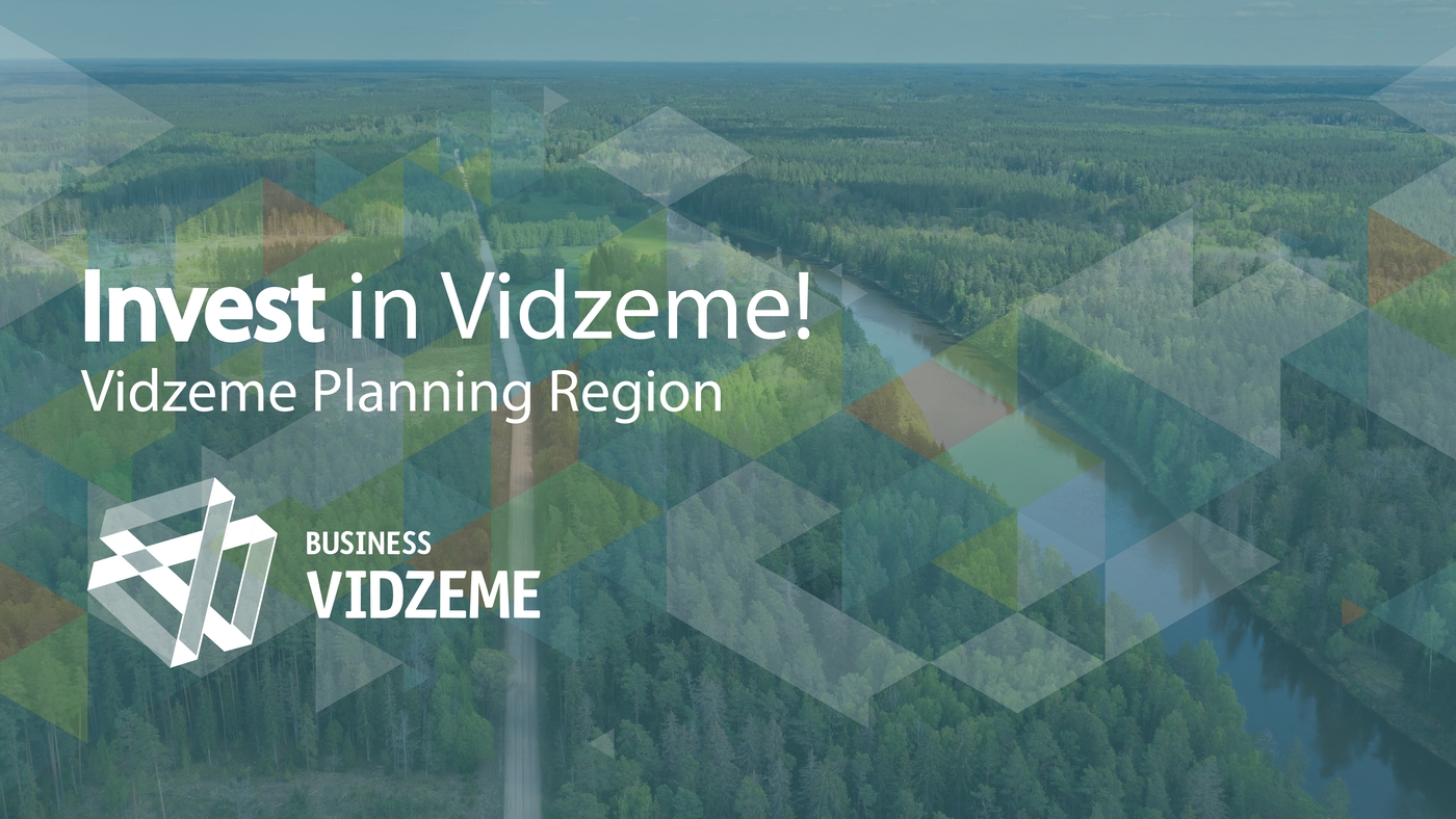 Brochure "Invest in Vidzeme" - page 1
