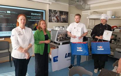 Topošie pavāri piedalās ilgtspējas meistarklasē un saņem balvas par radošākajām ēdienu receptēm