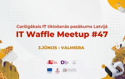 “IT Waffle Meetup” aicina uz IT tīklošanās pasākumu Valmierā