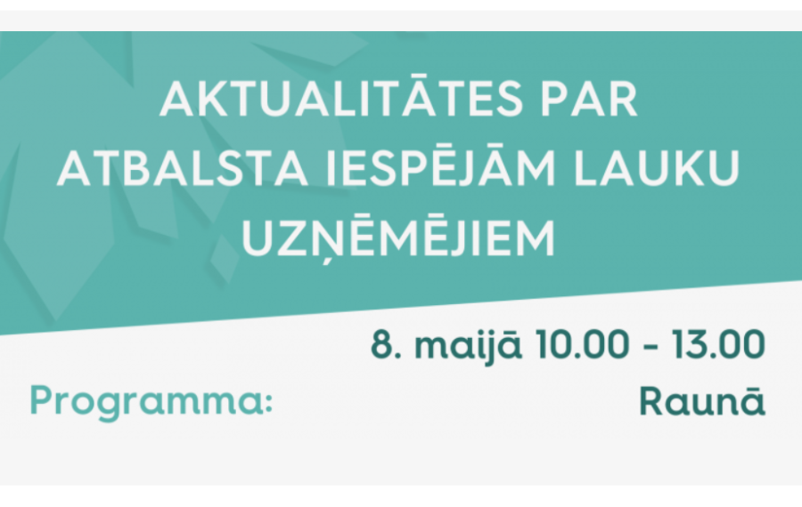 Aktualitātes uzņēmējiem