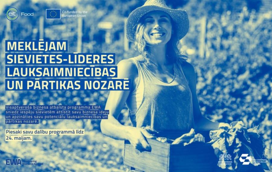 Uzņēmējas aicinātas pieteikties atbalsta programmai